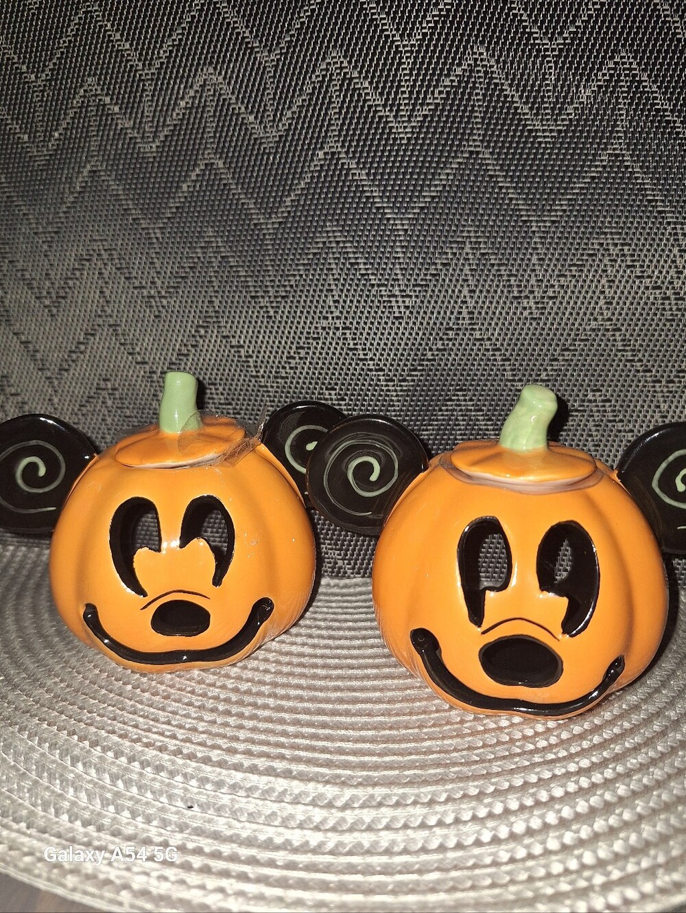 Mickey Mouse Halloween Ceramic Tea Lights
